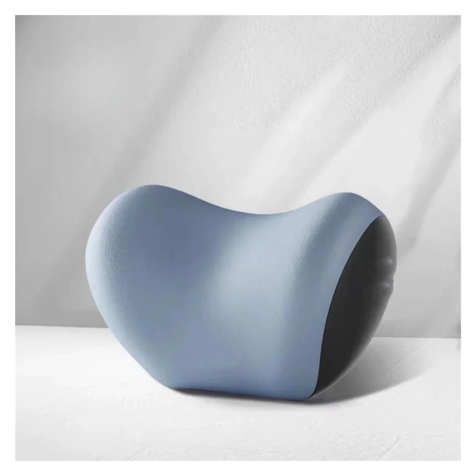 Lspbfkq Car Trim Interior Car Universal Headrest Lumbar Memory Foam Cervical Support Backrest Pillow Office Interior(Blue Headrest)