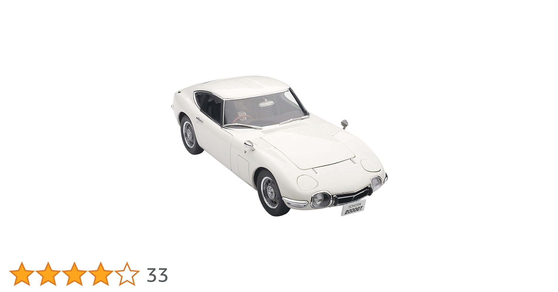 オートアート　トヨタ2000GT 再販版　超美品 オートアート 1/18 トヨタ セリカ リフトバック 2000GT RA25