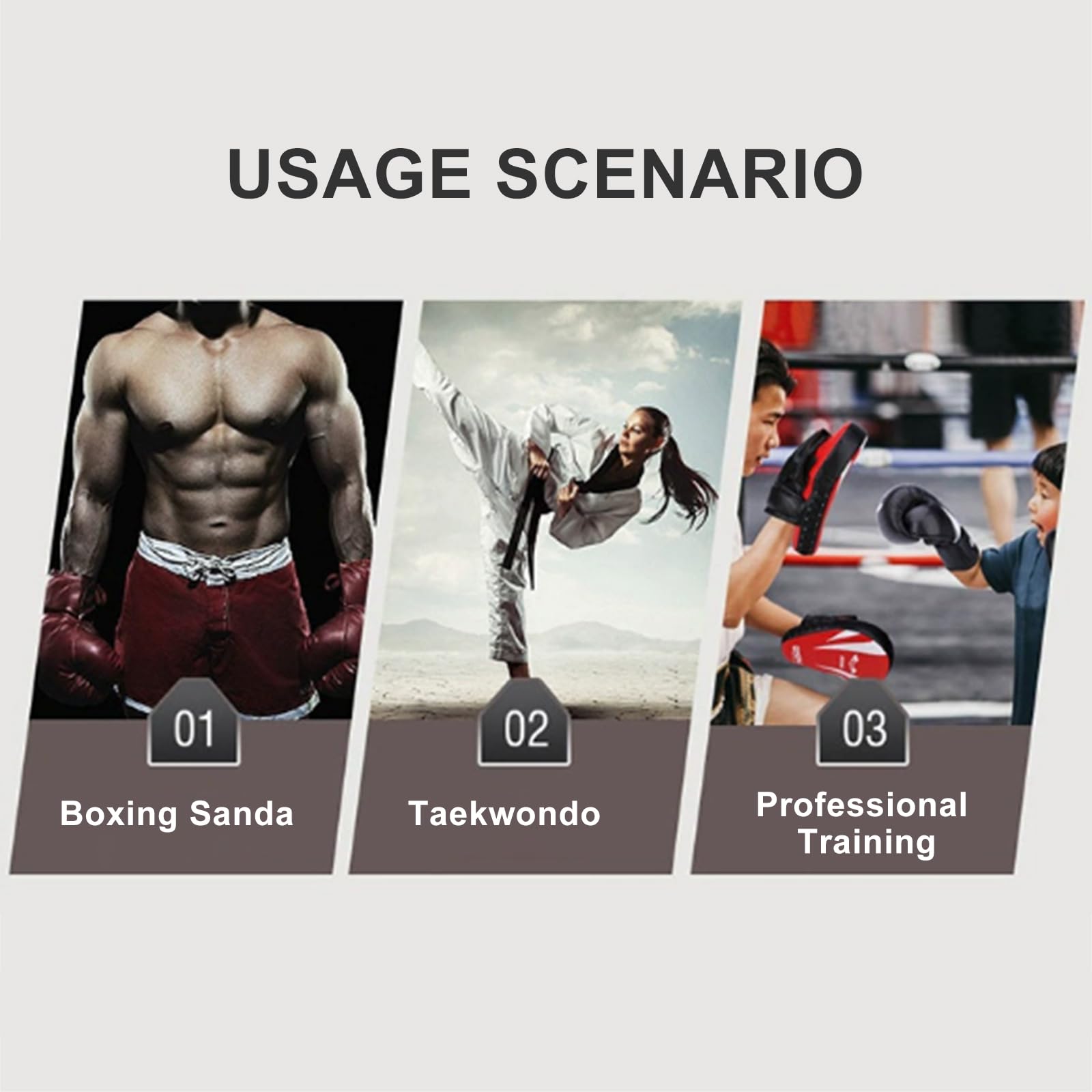 Boxpads, RDX Handpratzen, Almohadillas y Manoplas Boxeo,Manoplas de Boxeo,Almohadillas para Entrenamiento De Kickboxing,Mitones de Box para Adultos,Almohadilla de Artes Marciales