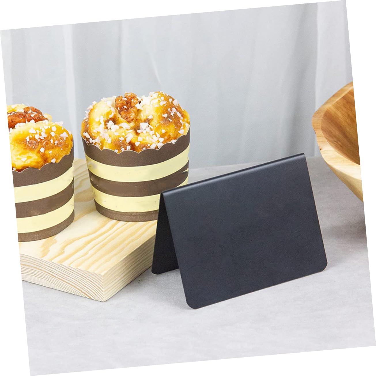 SEWACC 75 Piezas Mini Letrero De Pizarra Dibujar Signos Pizarras Para Restaurante Pizarras Para Menu Signos De Escritorio Tableros De Precios Multifuncionales Black De Polivinilo