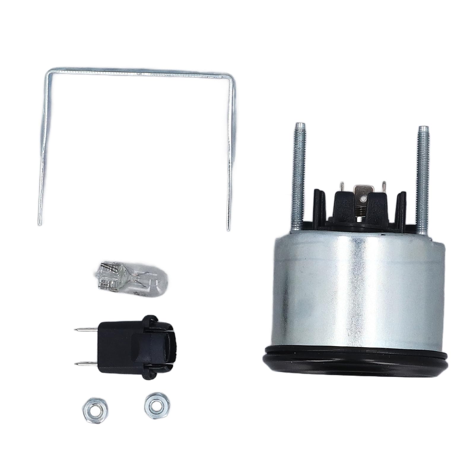 Oliedrukmeter 0 5Bar 52 mm LED -verlichte waterdichte