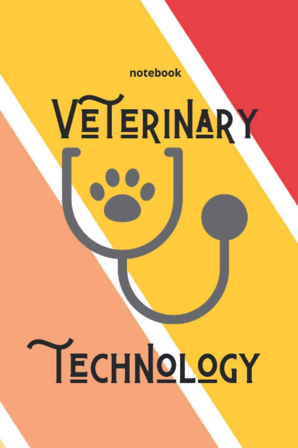 vet tech notebook: Veterinary Technician lined notebook "6 x 9" .