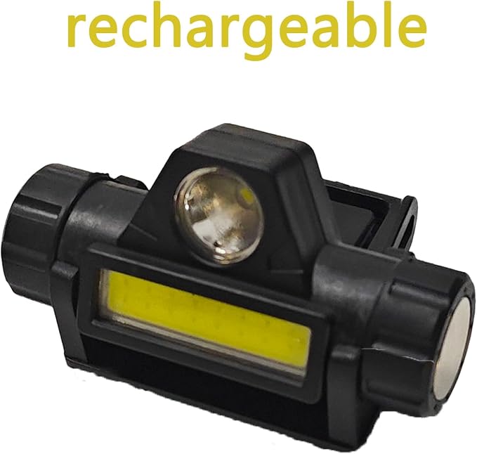 Careta de soldar negra con lente desmontable y luz LED miniatura 4