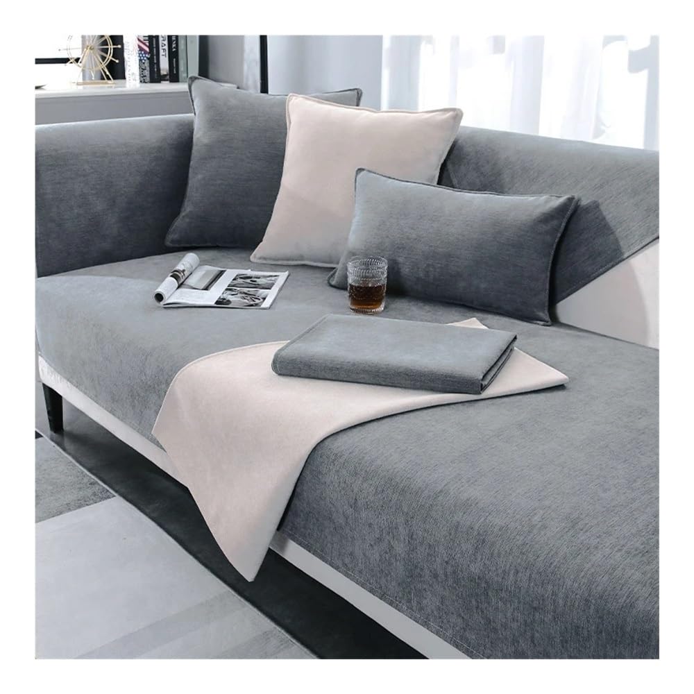 Housse de canapé pour salon chaleureux et décoration d'intérieur cocooning