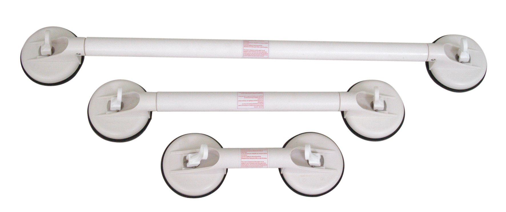 Drive Medical Länge 88 cm, Saughaltegriff Solido, weiß