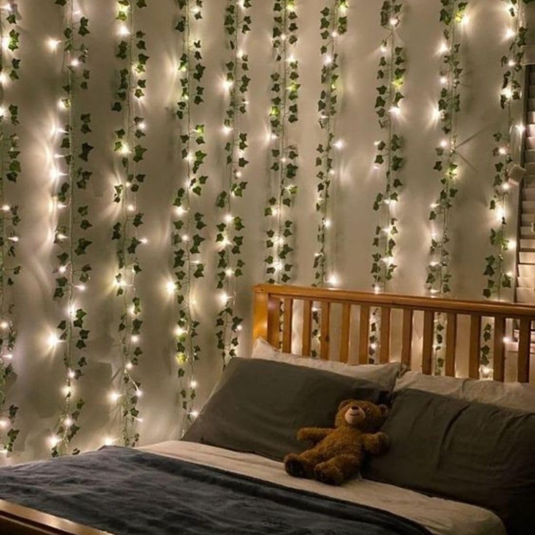 See full amazon price history chart for SSM Decorators Aesthetic Room Decor Items, Green Artificial Vines (86 inch) for Wall, Balcony, Bedroom Decor with Fairy Lights (3 Vines & 1 LED Light) SSM Decorators Aesthetic Room Decor Items, Green Artificial Vines (86 inch) for Wall, Balcony, Bedroom Decor with Fairy Lights (3 Vines & 1 LED Light) (B0D9FF47S8) Amazon Price History, Amazon Price Tracker