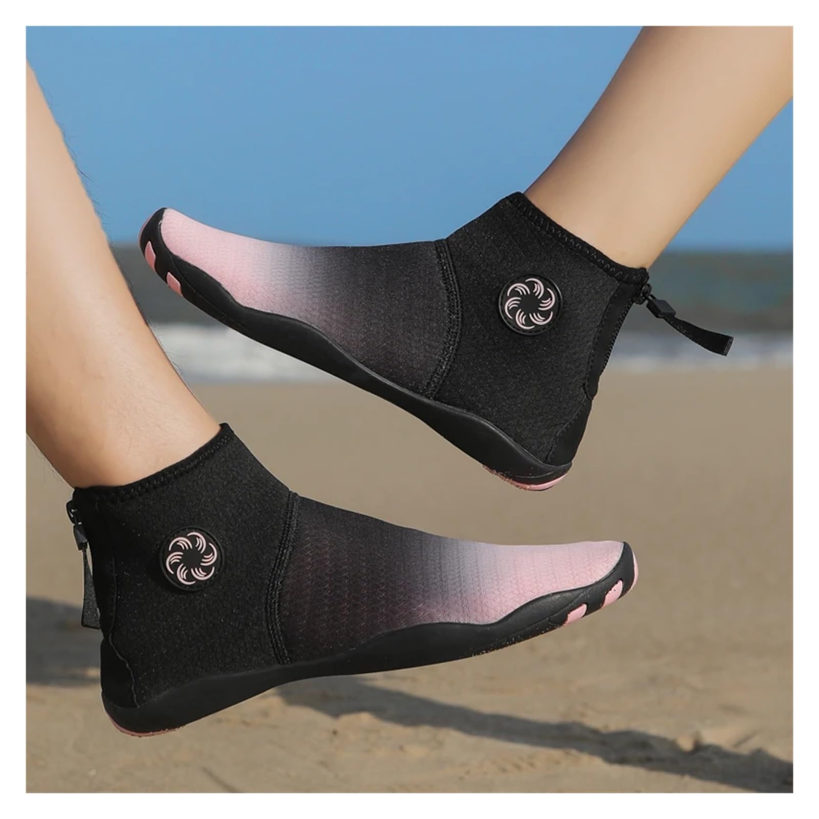 Escarpines Zapatos acuáticos for Hombre, Zapatos Descalzos for Nadar, Botas for Mujer, Deportivos Transpirables, Zapatillas for Fitness, Senderismo, Playa y mar
