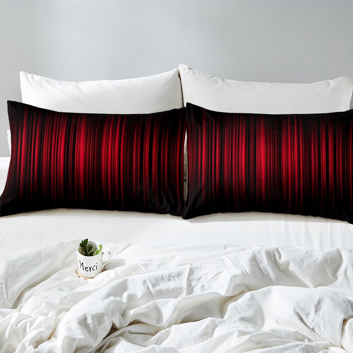 Black \u0026 Red Bedroom Ideas: Bold, Stylish \u0026 Perfectly Balanced, image size:1200x1200