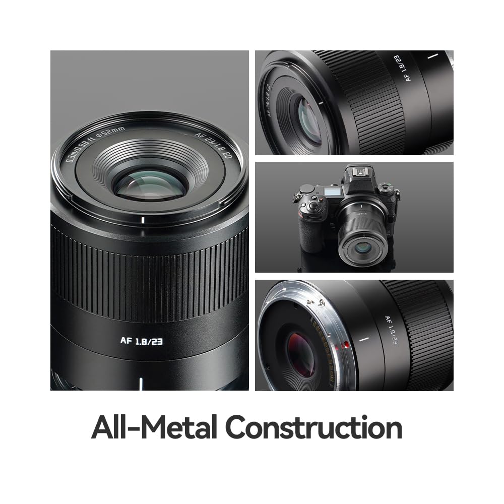 Amazon.co.jp: TTArtisan AF 23mm F1.8 レンズ Zマウント APS-Cサイズ