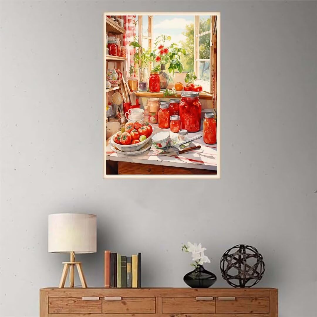 Kitchen Diamond Art Kits For Adults | DIY 5D Diamond Painting For Beginners (12x16 Inch) - View #10