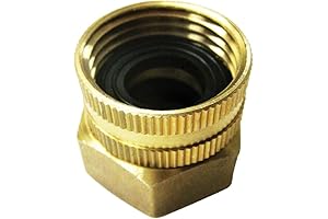 Sun Joe SPX-BSC Dual Swivel Brass Connector, 3/4-Inch by 3/4-Inch