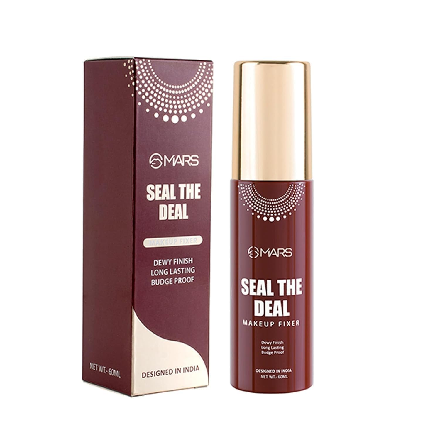 Alcohol-Free Seal the Deal Makeup Fixer Spray with Hyaluronic Acid | Long-Lasting Hydrating Dewy Base Setting Spray | Budge Proof | Non Sticky (60 ml)-MR-VB-7711-image-29