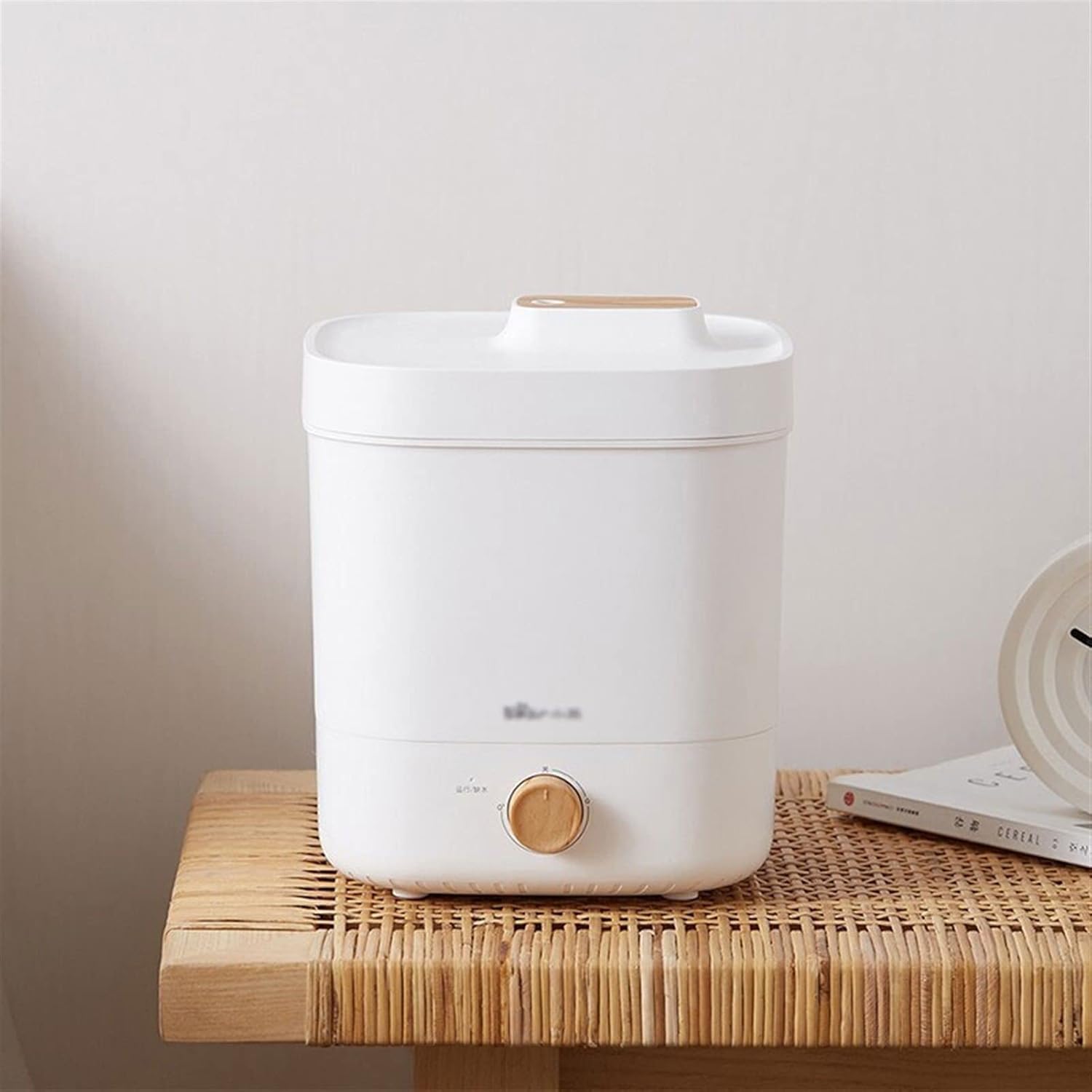 - 4L Large Capacity humidifier Top Fill Oil Diffuser - Auto-Shut Off - Quiet Easy Clean White for Home Bedroom Baby