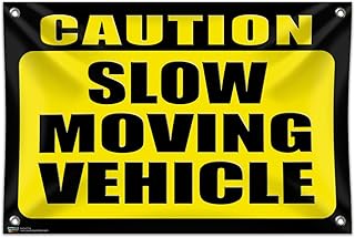 Caution Slow Moving Vehicle 33