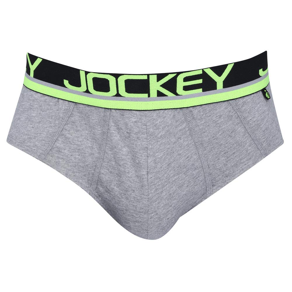 Jockey1359 Women's Super Combed Cotton Elastane Stretch Regular Fit Solid Briefs