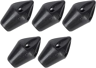 Cabeça de Flecha de Arco e Flecha, 5 Unidades de Ponta de Flecha de Arco e Flecha Apito de Plástico Ponta de Flecha que Faz Som Ponta de Apito de Arco e Flecha para Competição