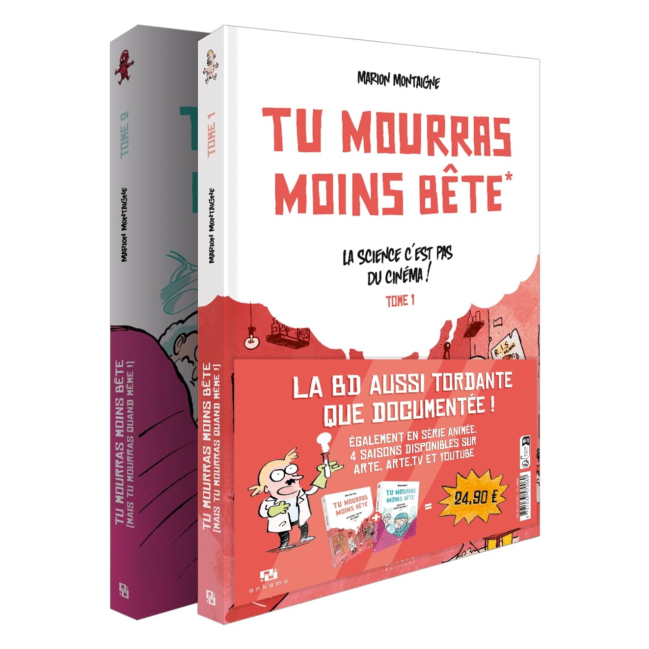 Pack Découverte Tu mourras moins bête T01-02