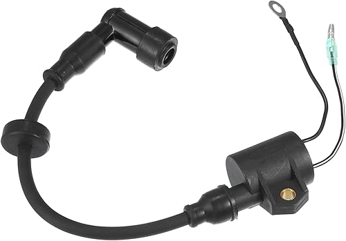 uxcell Conjunto de bobina de encendido para Yamaha 2 tiempos 3 cilindros 25HP 30HP 40HP 50HP 150HP 200HP 225HP 250HP Paquete de bobina eléctrica de