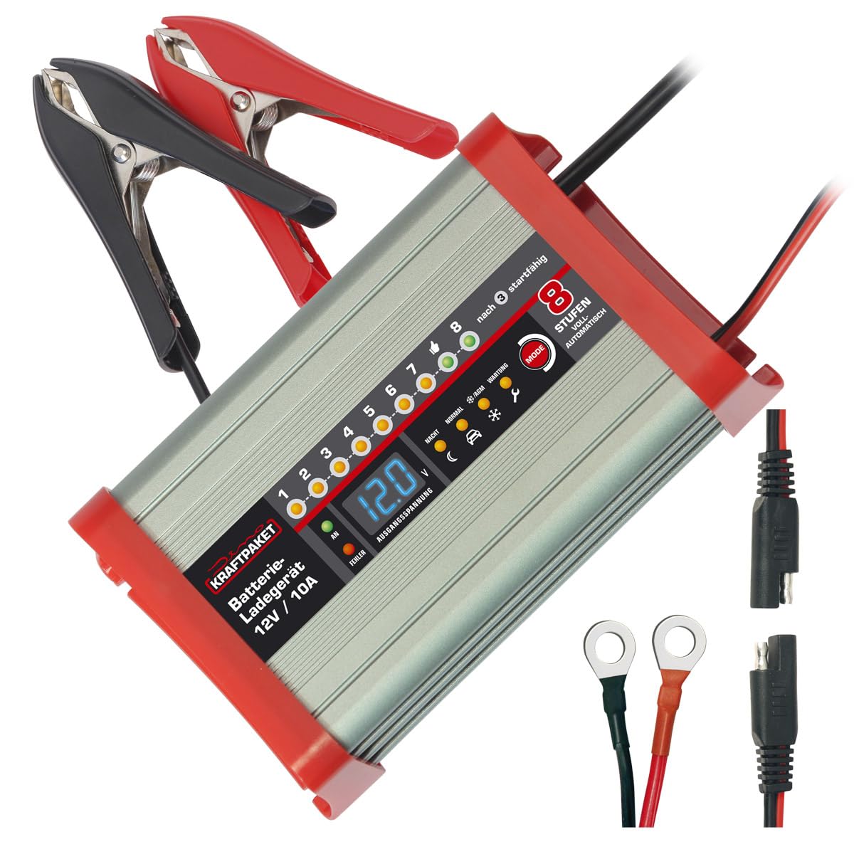Helvi Acculaders: Helvi Acculader 6V/12V/24V 38A Progress 35