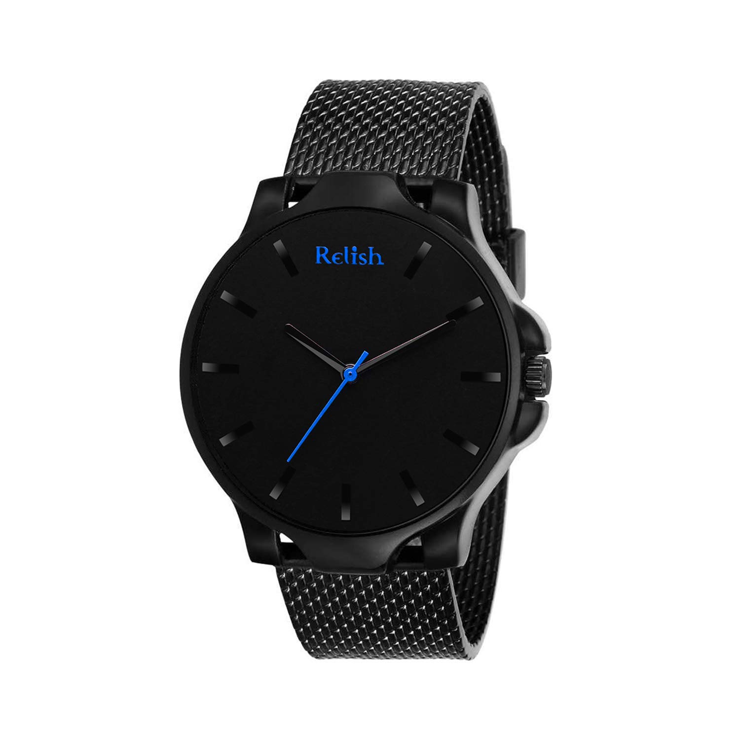 Relish Black Analog Display Wrist Watch for Mens & Boys (B083CLGXH8) Amazon Price History, Amazon Price Tracker