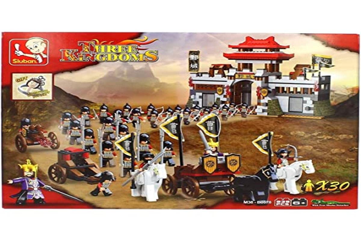 Sluban SlubanM38-B0578 M38-B0578 Three Kingdoms The Fight Building Bricks zestaw