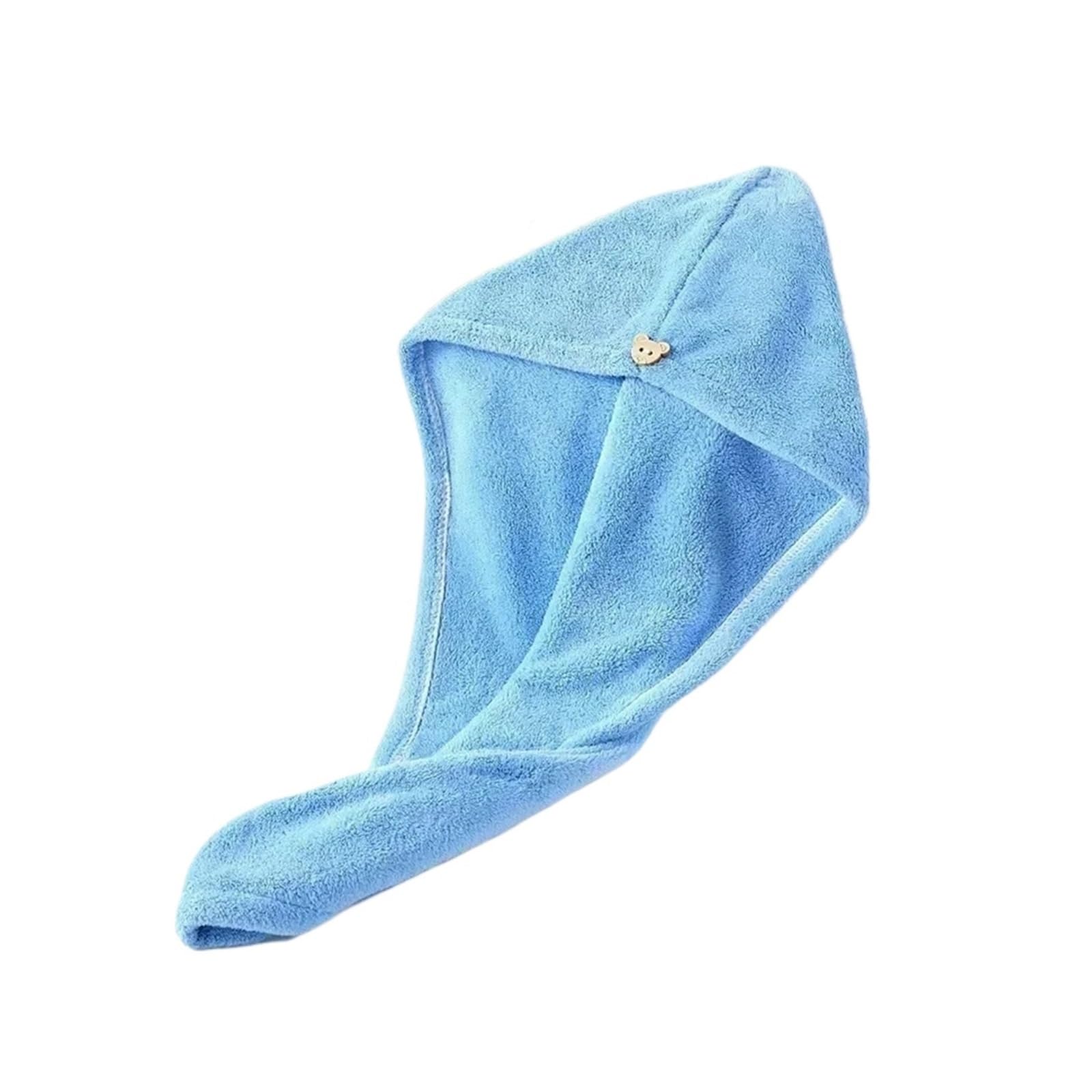 NDLHXKFRP Hair Drying Turban Towel 4pcs Women