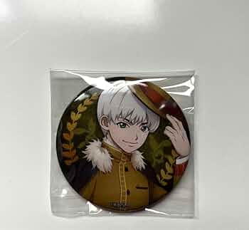 羽京 缶バッジ TVアニメ「Dr.STONE」 - 西園寺羽京 Ani-Art BIG缶バッジ