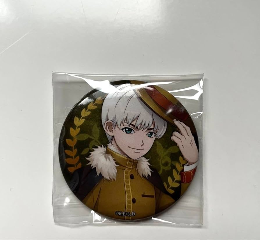 Amazon.co.jp: Dr.stone ドクターストーン 西園寺羽京 缶バッジ