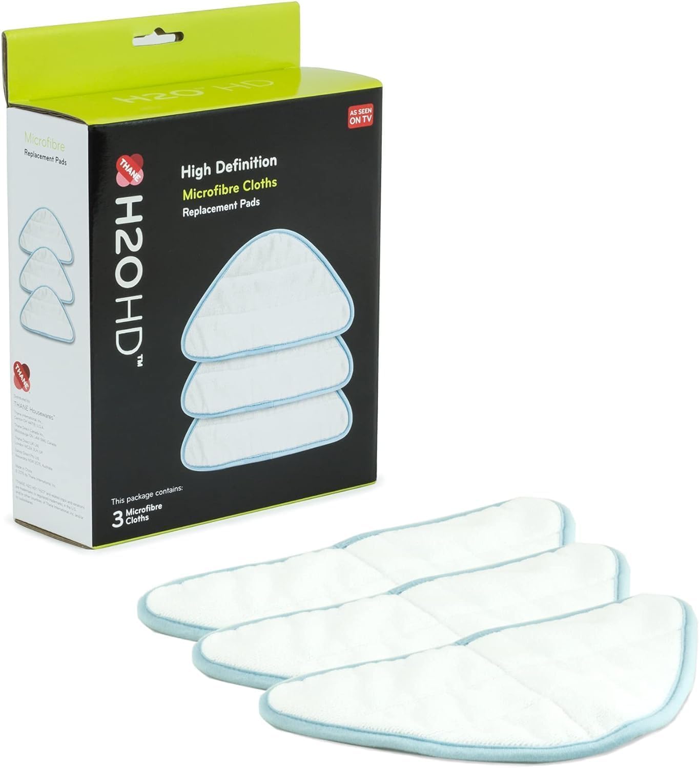 H2o White Hd Cloths (H2o Hd Microfibre Cloths (X3))