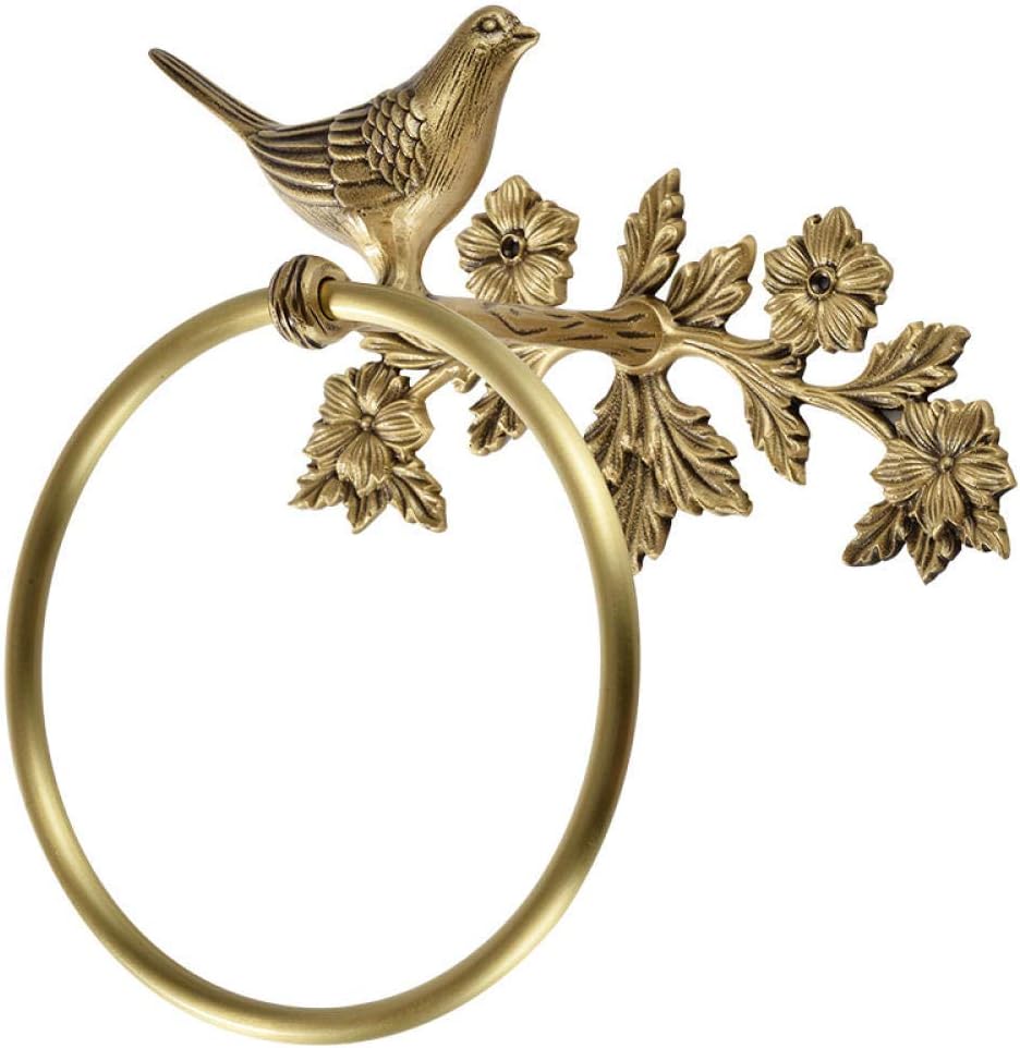 bird towel ring