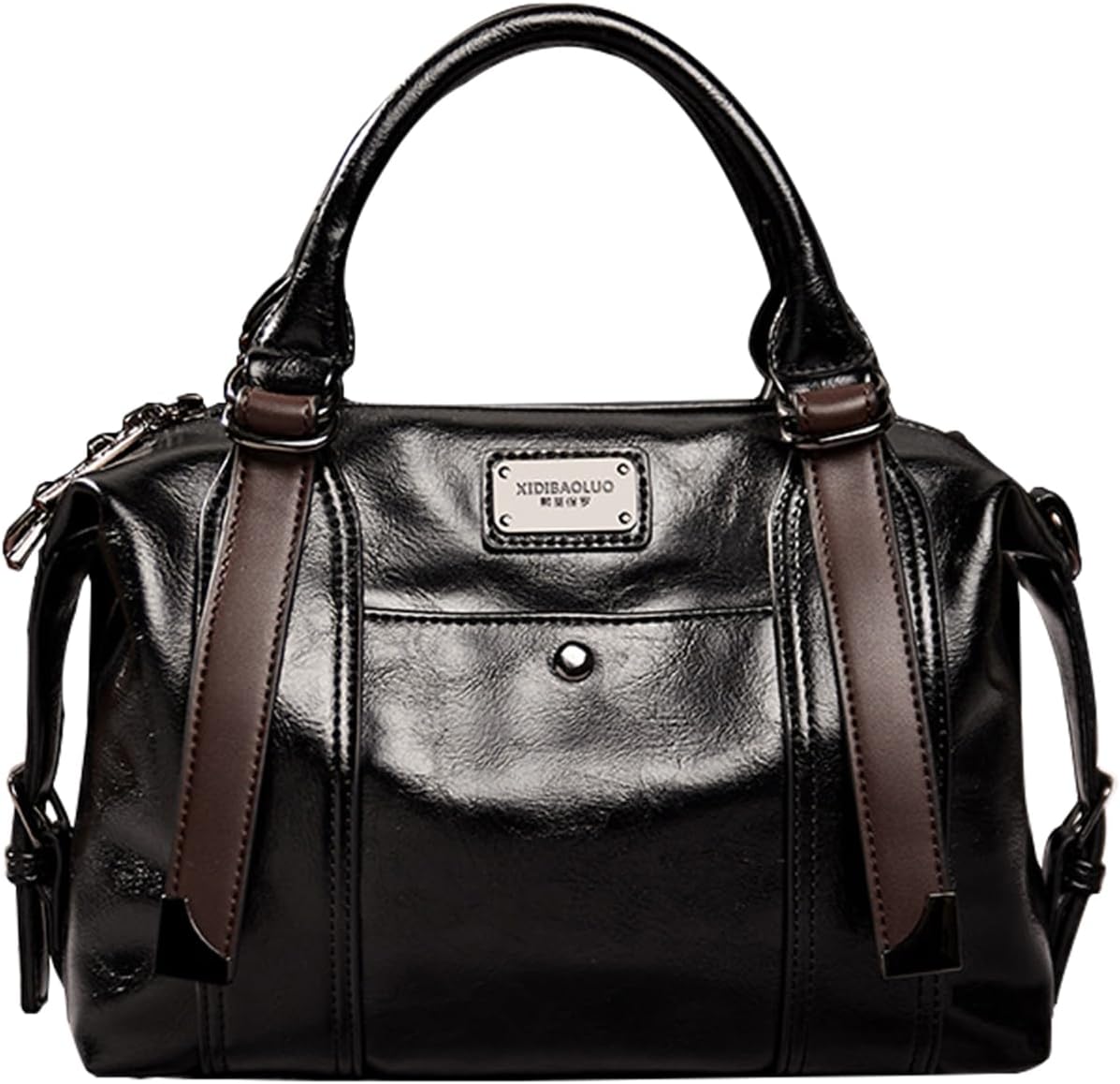 Handbags and Purses for women Vegan Leather Tote Bag for Women Satchel Shoulder Bags Travel Purse with Compartments