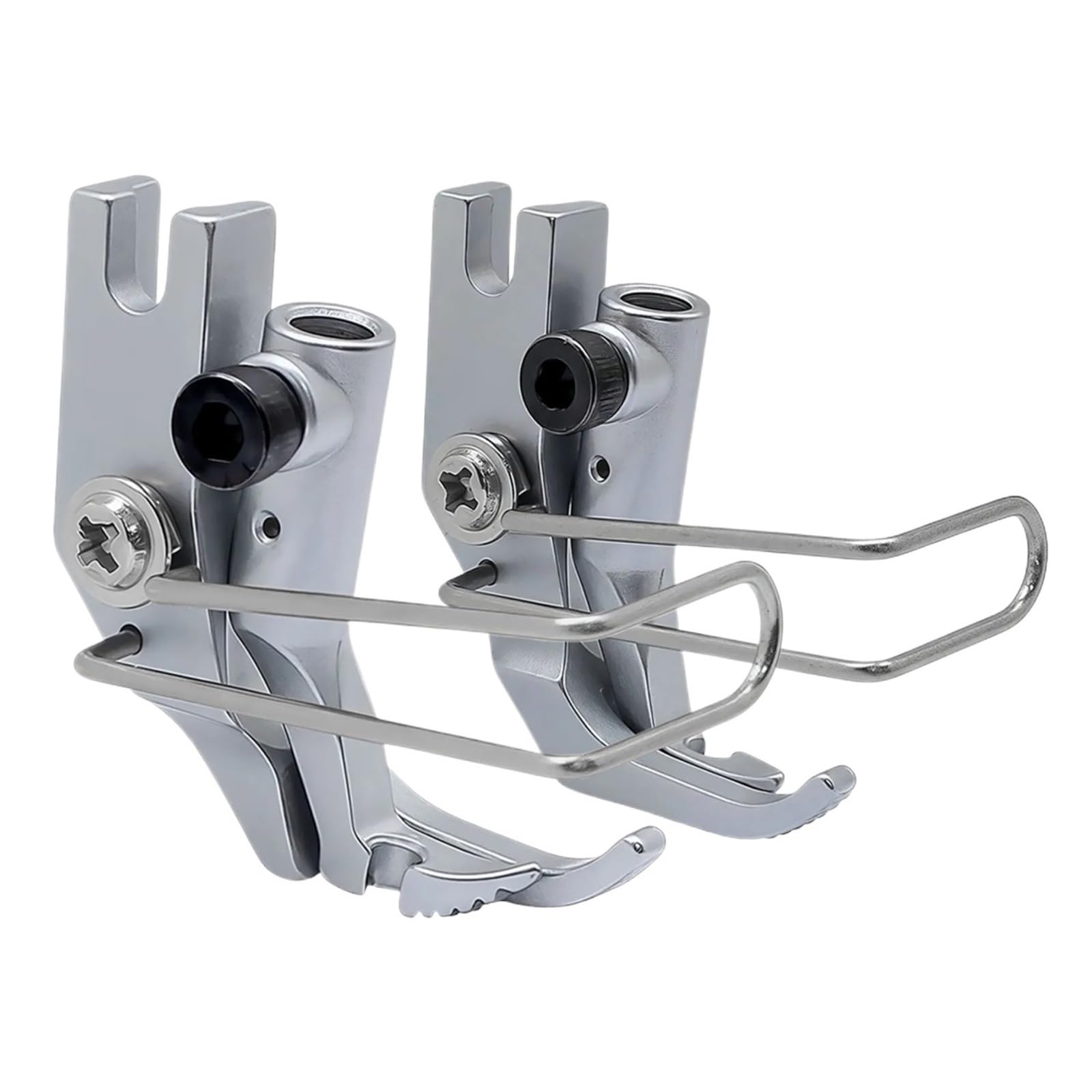1/2PCS KP269LN/KP269RN Right Left Zipper Knurled Presser Foot Fit for 67 167 267 69 269 Sewing Machine Accessories(KP269LN and KP269RN)