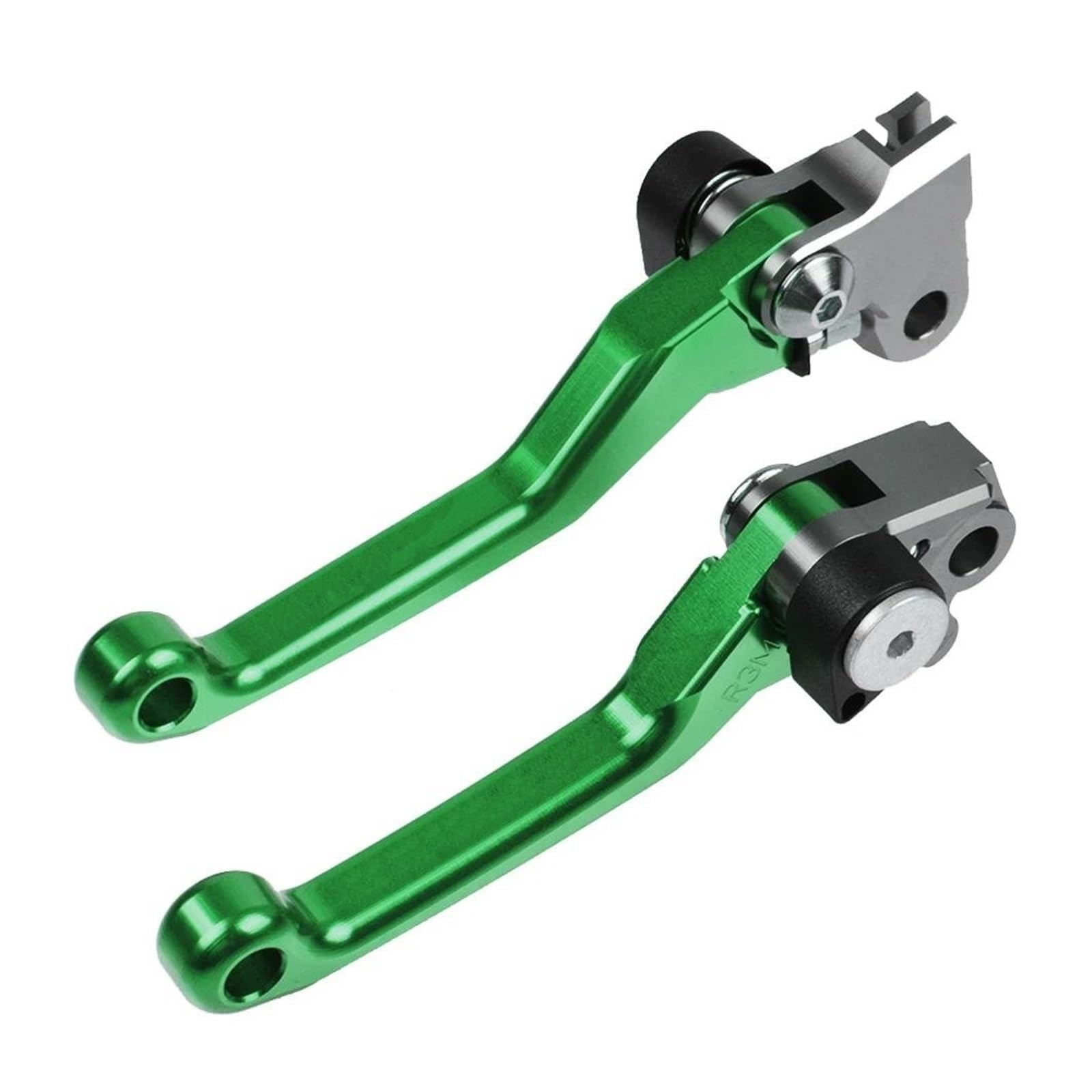 YAXFBRHGC for Yamaha WR450F WR 450F 2001-2015 Motocross CNC Pivot Dirt Bike Brake Clutch Levers(Green)