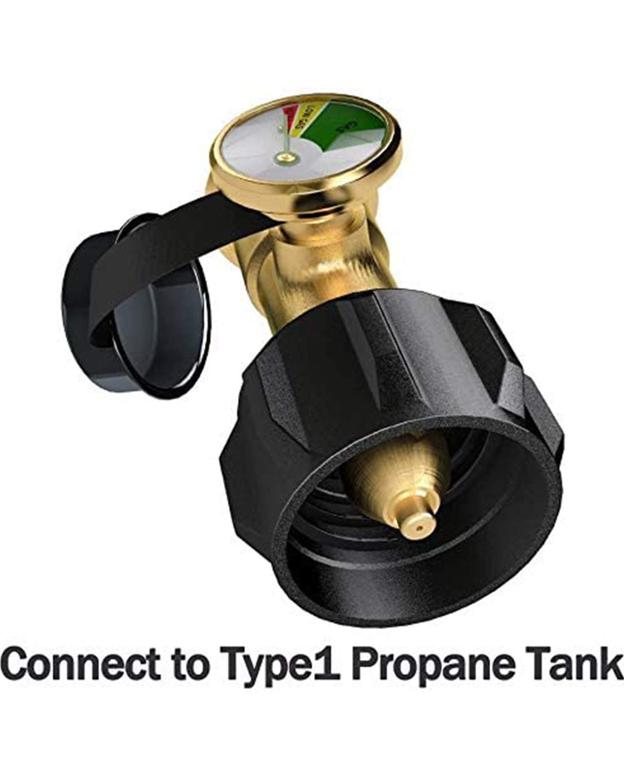 GASPRO Accurate Propane Tank Gauge, Inline Gas Level Indicator