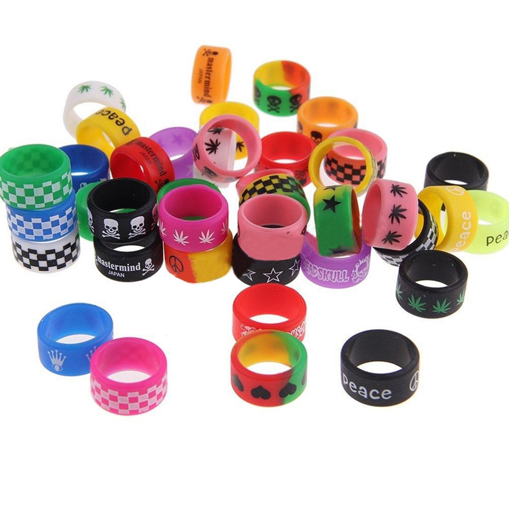 vaporesso cigarette électronique BAAQII Lot de 10 Anneaux Silicone Anti-Dérapants pour Vape RBA RDA