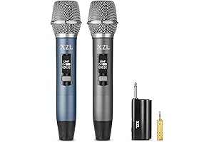 XZL Pro Wireless Rechargeable Microphone: Enhance Your Karaoke and Performance Experience