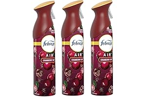 Limited-Edition Febreze Air Freshener Odor Fighting Spray with Cranberry Tart