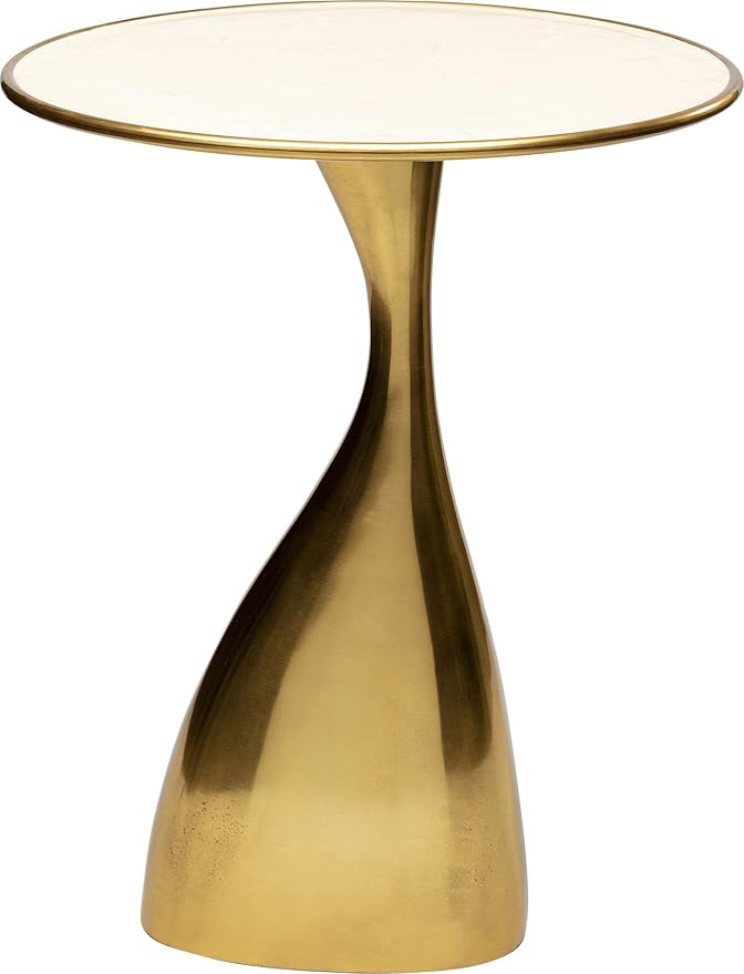 Kare Design Beistelltisch Spacey, Gold, Durchmesser 36cm, Wohnzimmertisch, Nachttisch, runder Beistelltisch, Handgearbeitet, 46x36x36cm (H/B/T) Kare Design Beistelltisch Spacey, Gold, Durchmesser 36cm, Wohnzimmertisch, Nachttisch, runder Beistelltisch, Handgearbeitet, 46x36x36cm (H/B/T)