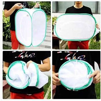 Amazon | Reekey 60x60x90cm 昆虫ケージ 通気性 ネット 繁殖