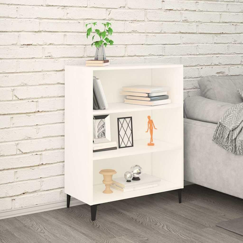 Credenza bianca, 69,5 x 32,5 x 90 cm, in legno