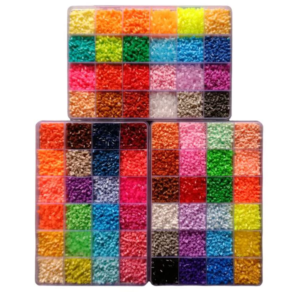 Buy 39000 Pcs Fuse Beads Kit for Craft Making 72 Colors 2.6mm Perler