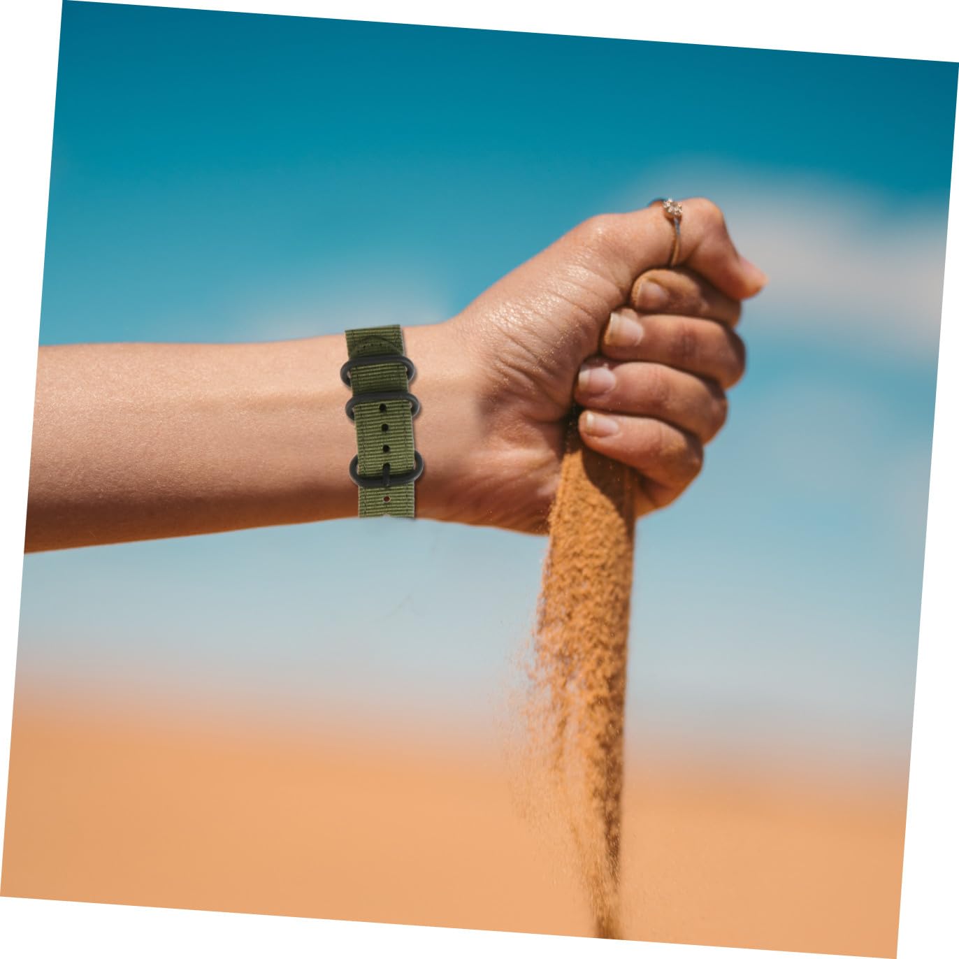 Housoutil Lot De 3 Bracelets De Montre À Dégagement Rapide Pour Hommes 6 Pièces En Nylon Simples Fournitures Pour Montres Connectées