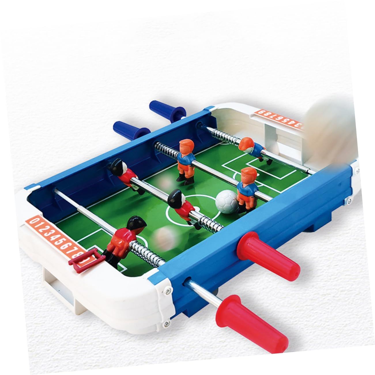 GALPADA Educational Boys and Girls Toy Desktop Soccer Game Abs Plastic Stainless Steel Rods for Play Learning