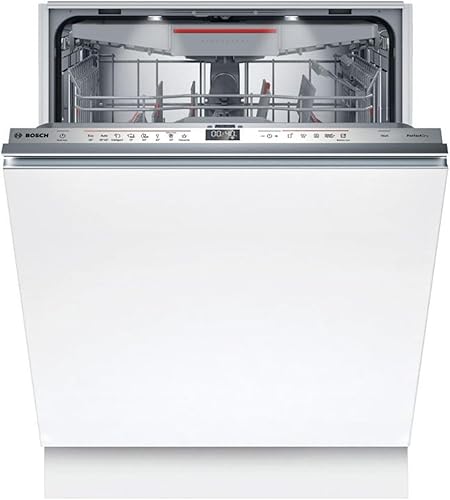 Bosch SMV6ZCX16E, Series 6, Fully Integrated Dishwasher with Cutlery Tray, 60 cm, Intelligent Program, Max Flex Baskets, Vario Tray, Rackmatik, Home Connect - 1