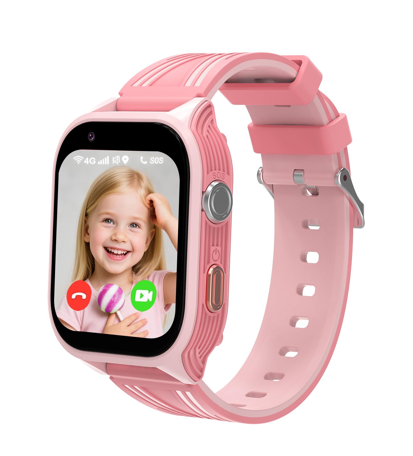 4G Smartwatch voor kinderen met GPS, videogesprek, SOS