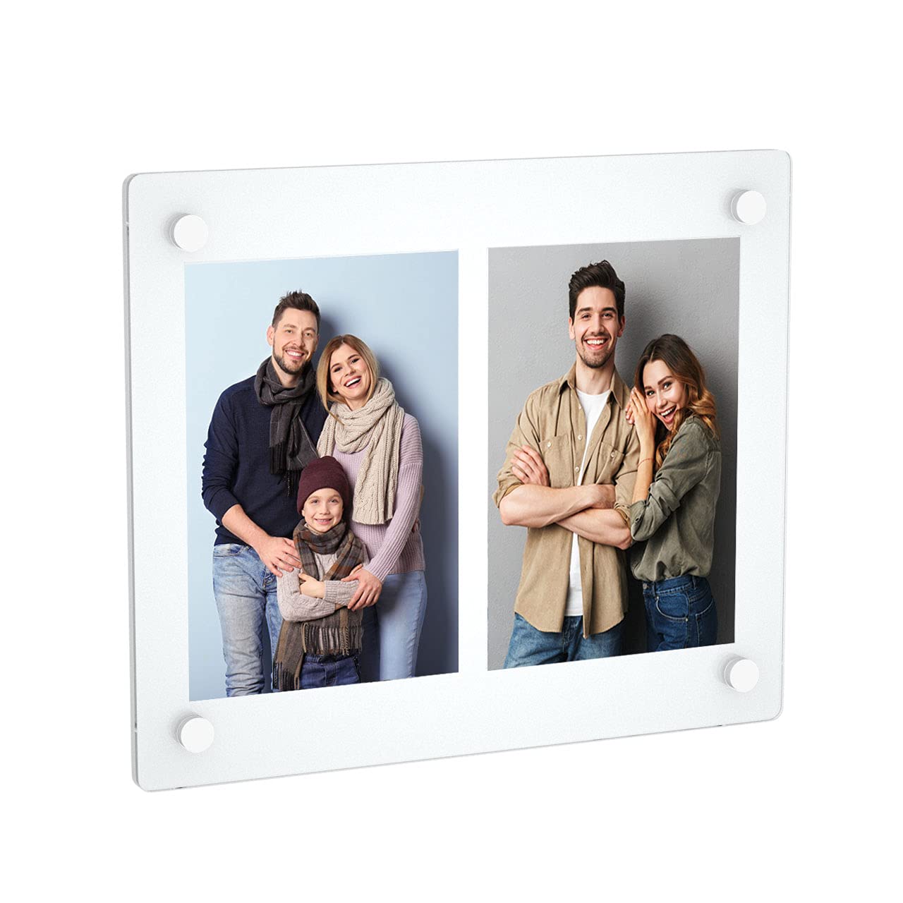 Buy HIIMIEI 2 Openings 4x6 Multiple Collage Picture Frames with Easel