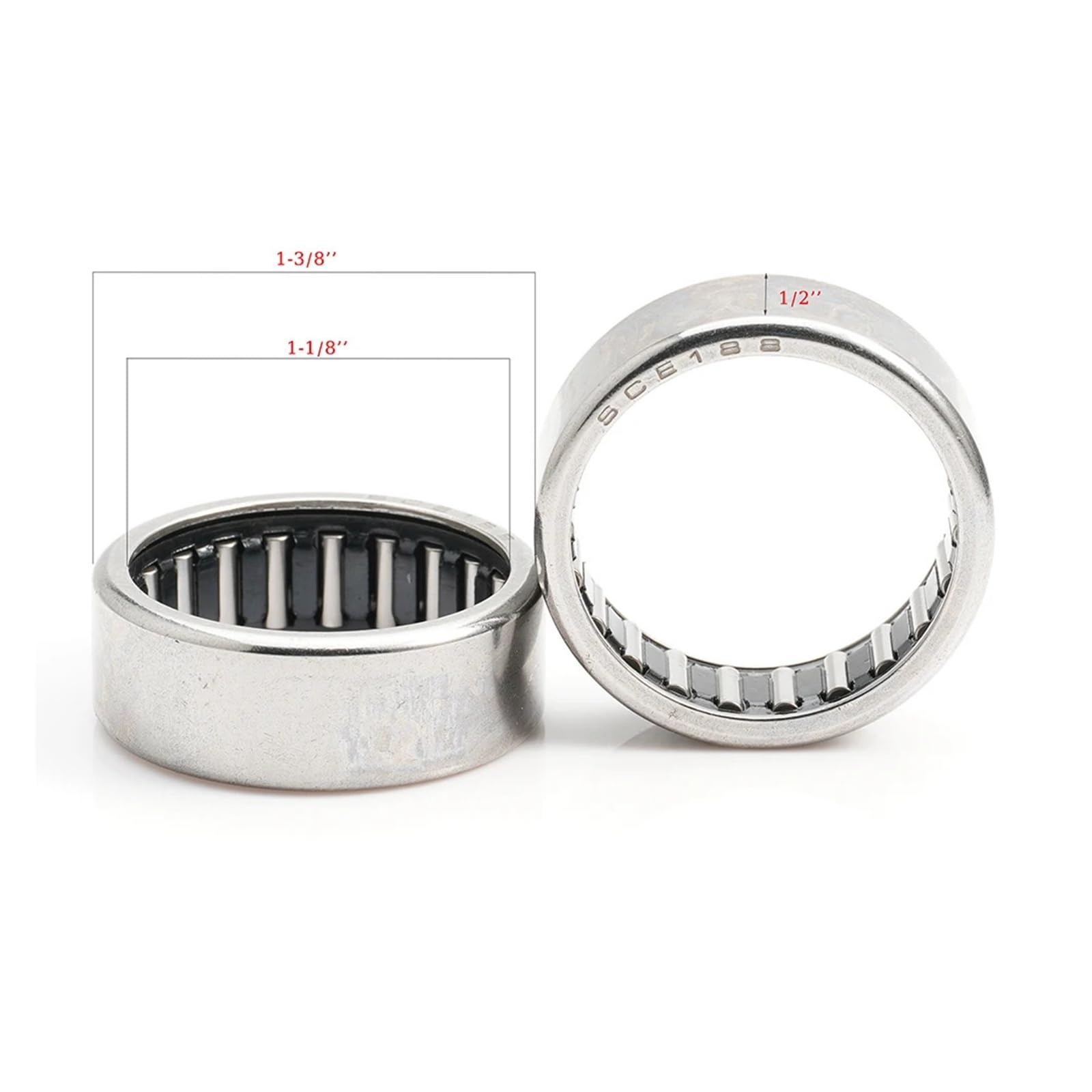rodamiento de agujas con casquillo estampado SCE188 28.575x34.925x12.7 mm