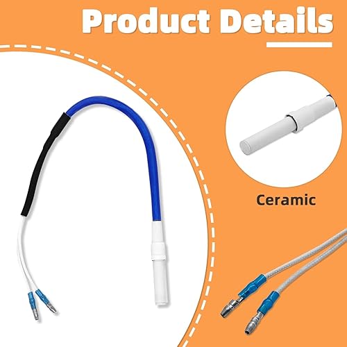 Miniatura 2 de COMVIEE P-1021 Piezas de repuesto para encendedor compatibles con Green Mountain 100W Davy Crockett ChoicePrime y Trek Pellet Grills, accesorios de