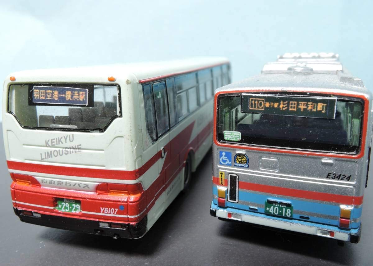 Amazon.co.jp: バス方向幕ステッカー 京急タイプ2 Nサイズ バスコレ