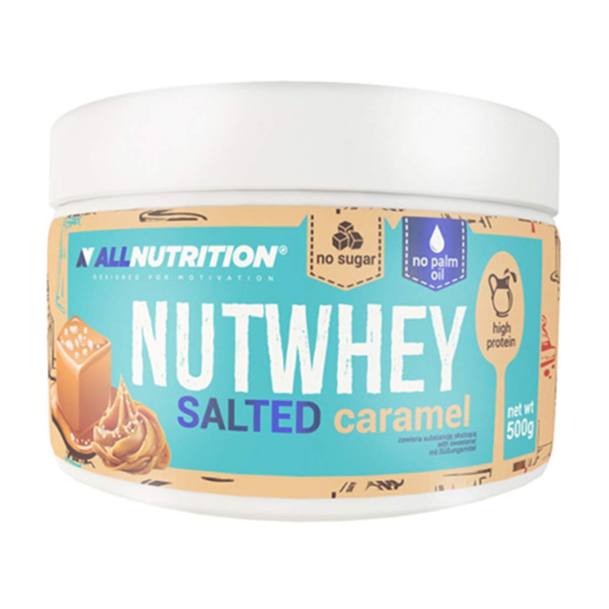 Allnutrition Nutwhey, salted caramel, 200 g